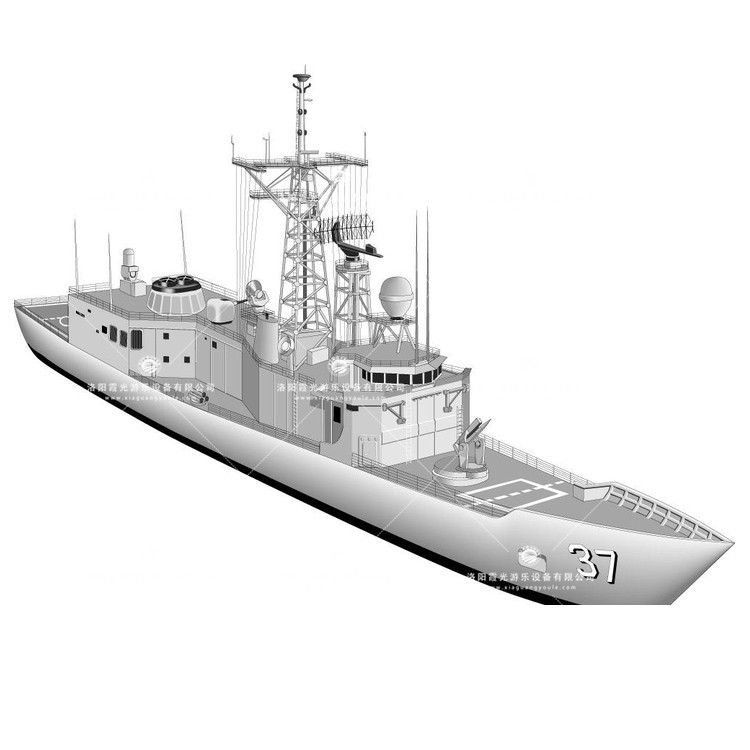 广西充气侦查船模型